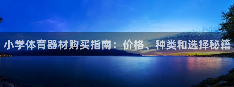 富联娱乐正规吗：小学体育器材购买指南：价格、种类和选
