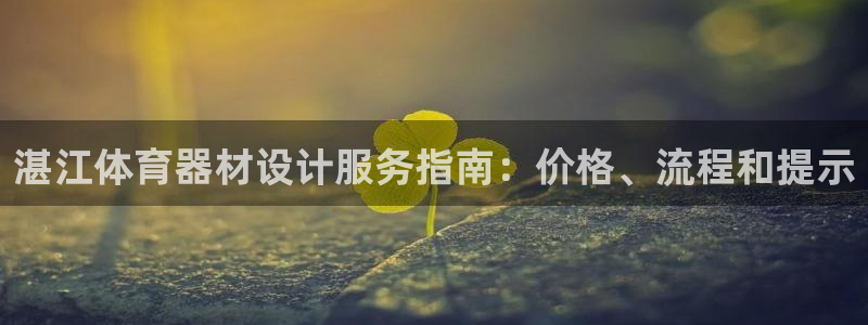 富联食品加工厂：湛江体育器材设计服务指南：价格、流程
