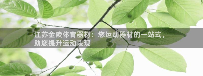 富联是什么软件：江苏金陵体育器材：您运动器材的一站式