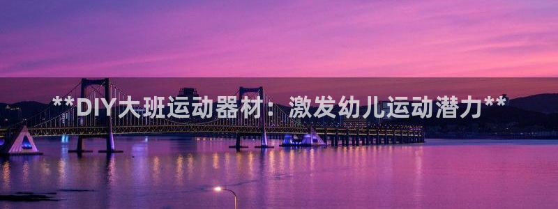 富联官方网站首页登录：**DIY大班运动器材：激发幼