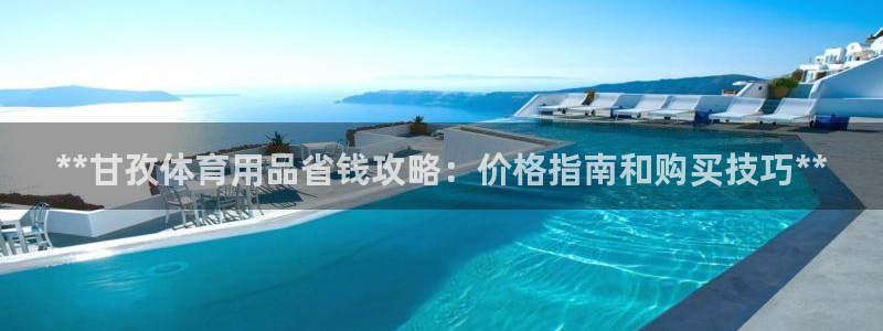 富联集团做什么的：**甘孜体育用品省钱攻略：价格指南