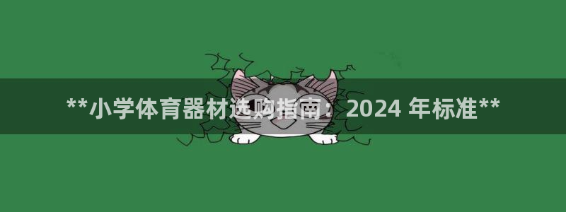 富联娱乐平台开户流程视频：**小学体育器材选购指南：
