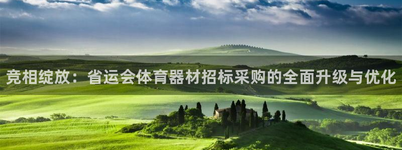 富联平台代理注册：竞相绽放：省运会体育器材招标采购的全面升级